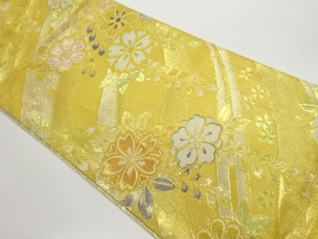 JAPANESE FUKURO OBI / WOVEN SAKURA